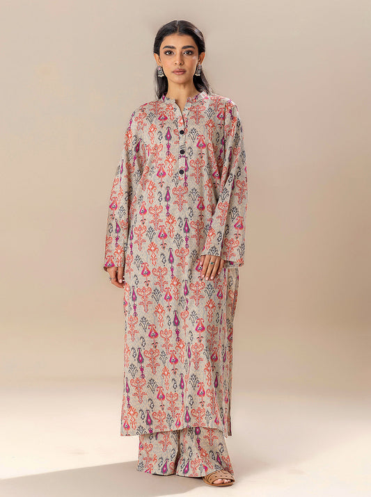 2 PIECE PRINTED LAWN SUIT-SINUOUS SYNC BT-MORBAGH SU_24   