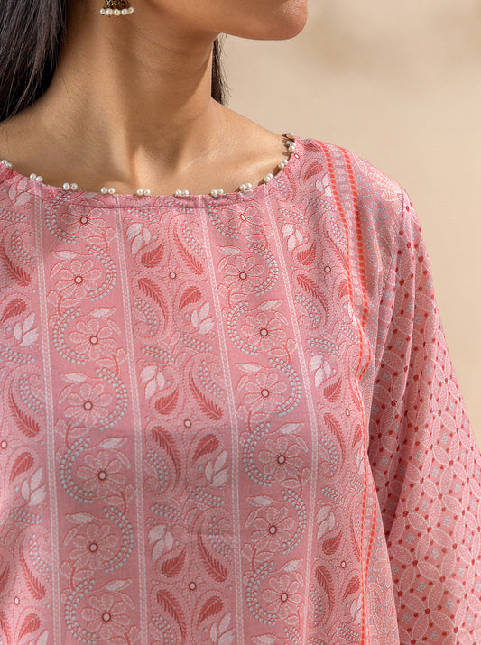 3 PIECE PRINTED LAWN SUIT-SERENE NEEDLE MORBAGH SU_24   
