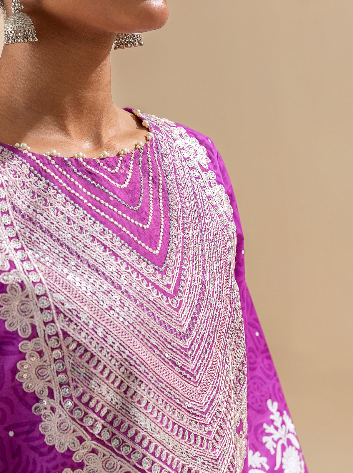 3 PIECE EMBROIDERED LAWN SUIT-CACTUS FLOWER BT-MORBAGH SU_24   