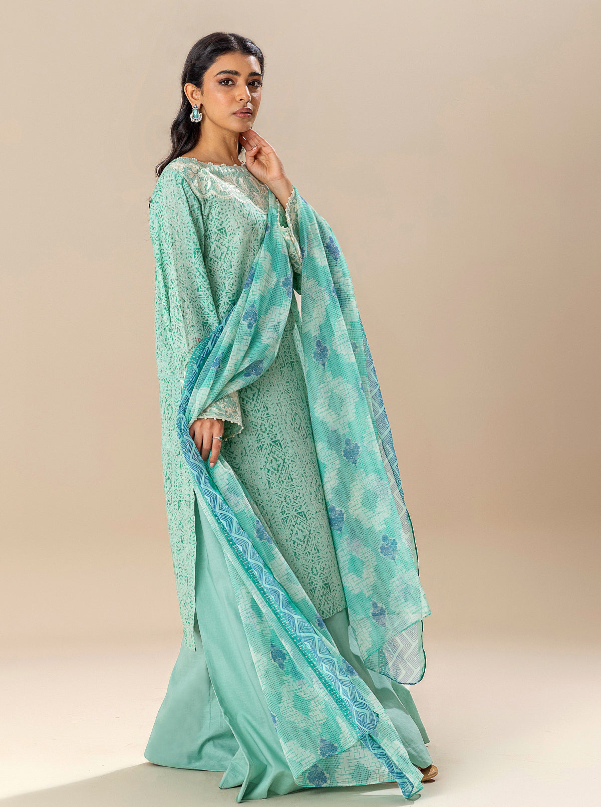3 PIECE EMBROIDERED LAWN SUIT-MINERAL MINE BT-MORBAGH SU_24   