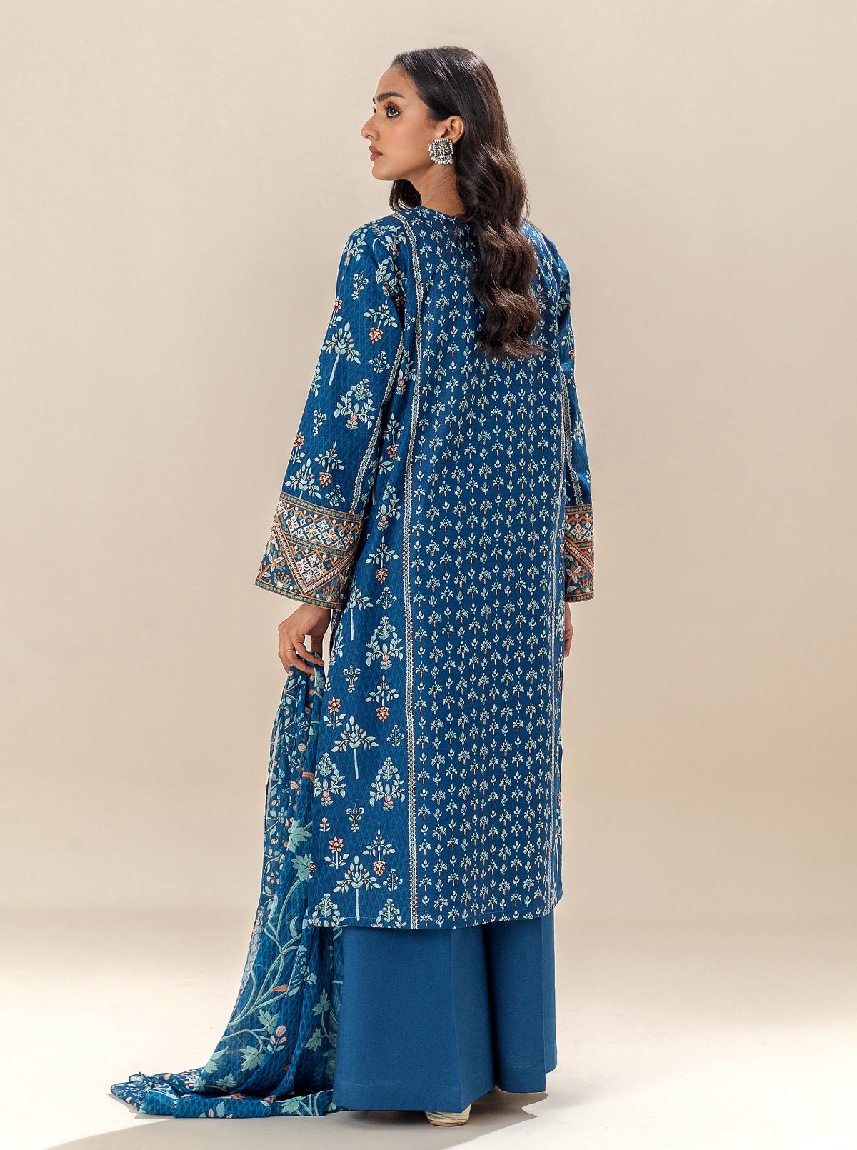 3 PIECE EMBROIDERED LAWN SUIT-NOUVEAU MAGIC BT-MORBAGH SU_24   