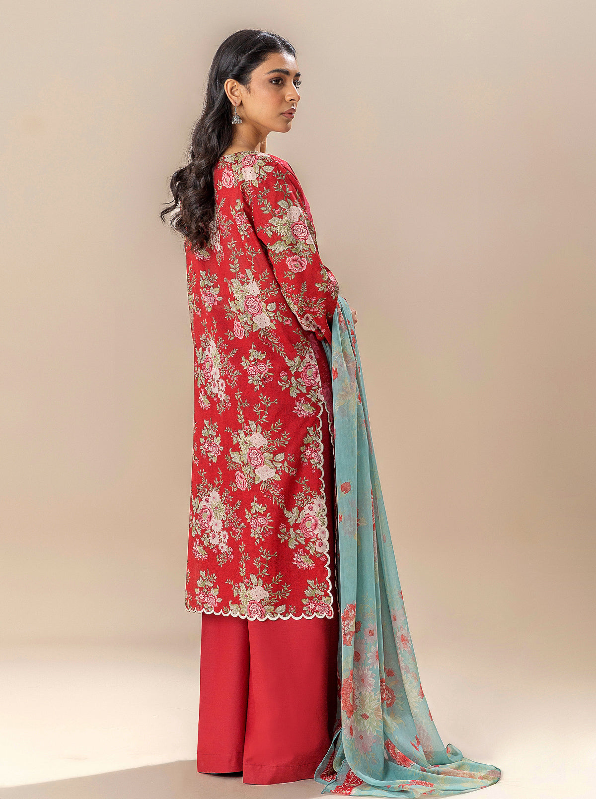 3 PIECE EMBROIDERED LAWN SUIT-ROMANCE SEASON BT-MORBAGH SU_24   