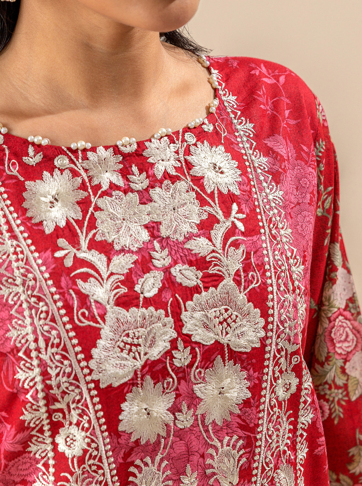 3 PIECE EMBROIDERED LAWN SUIT-ROMANCE SEASON BT-MORBAGH SU_24   
