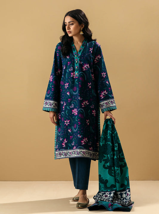 2 PIECE - PRINTED KHADDAR SUIT - APPROVAL MORBAGH WN_22   