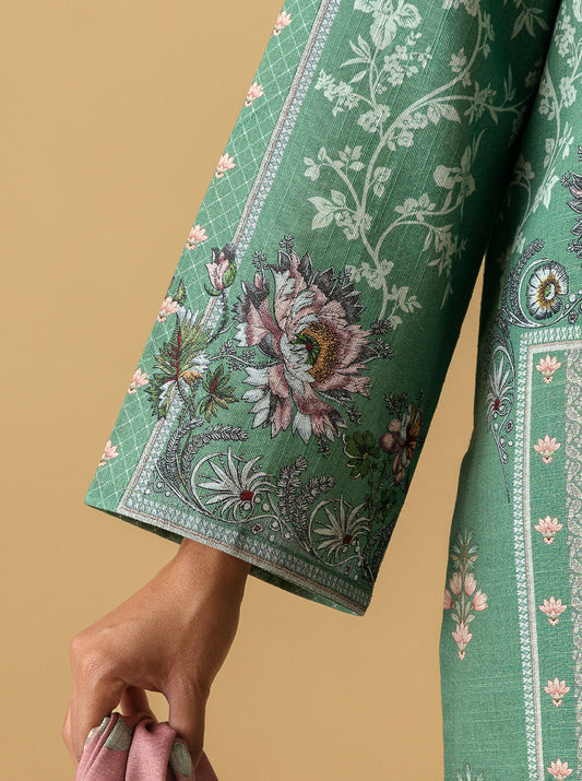 3 PIECE - PRINTED KHADDAR SUIT - SERENE PROMISE MORBAGH WN_22   