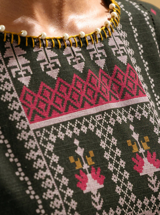 2 PIECE - PRINTED KHADDAR SUIT - UTOPIA MORBAGH WN_22   