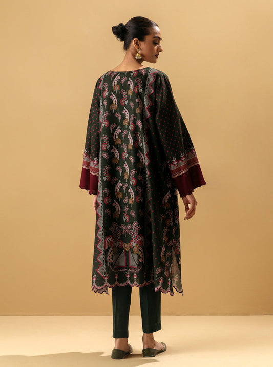 2 PIECE - PRINTED KHADDAR SUIT - UTOPIA MORBAGH WN_22   