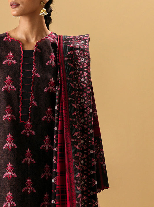 3 PIECE - PRINTED KHADDAR SUIT - SIENNA DREAMS MORBAGH WN_22   