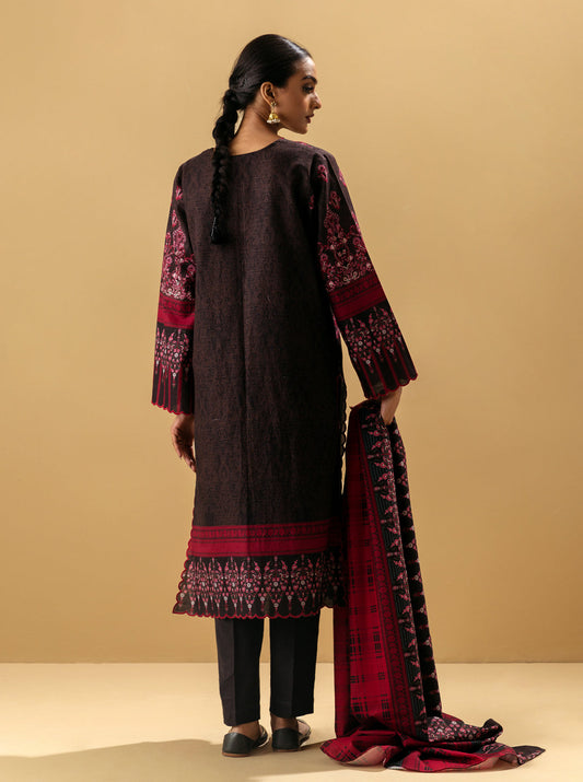 3 PIECE - PRINTED KHADDAR SUIT - SIENNA DREAMS MORBAGH WN_22   