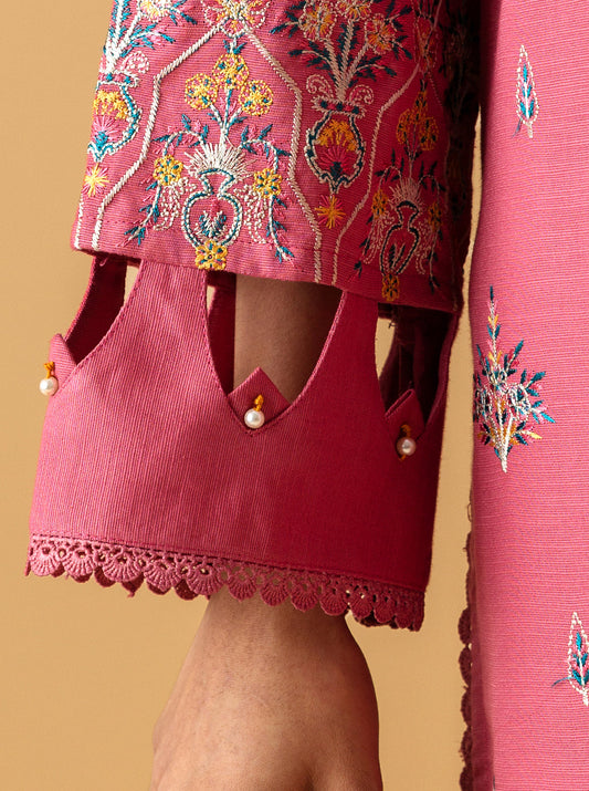 3 PIECE - EMBROIDERED KHADDAR SUIT - ZION MORBAGH WN_22   