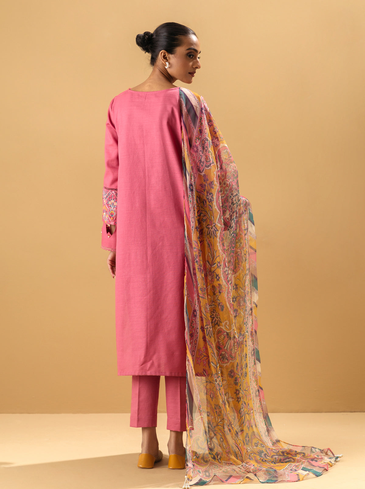 3 PIECE - EMBROIDERED KHADDAR SUIT - ZION MORBAGH WN_22   