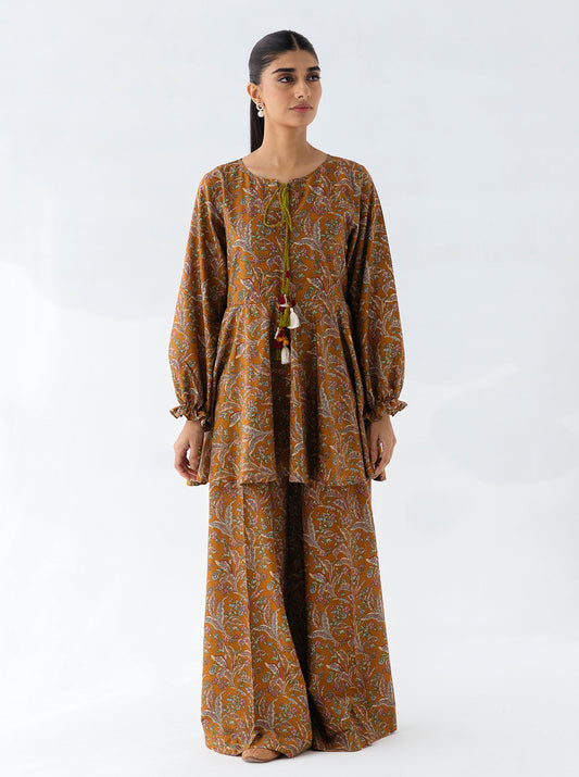 2 PIECE - PRINTED CAMBRIC SUIT - WHIMSICAL SUNRISE MORBAGH WN_23   