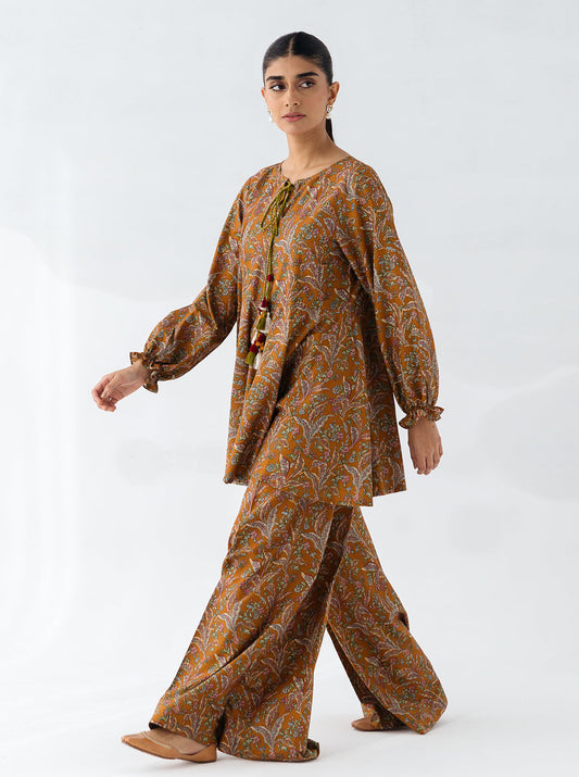 2 PIECE - PRINTED CAMBRIC SUIT - WHIMSICAL SUNRISE MORBAGH WN_23   