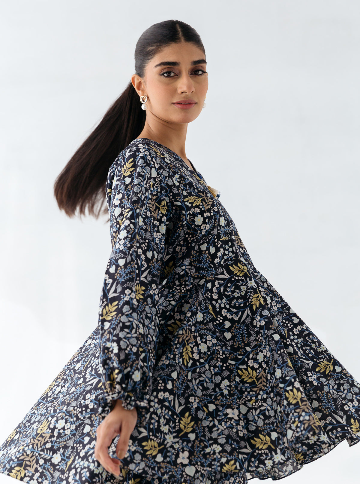 2 PIECE - PRINTED CAMBRIC SUIT - ENCHANTING GARDEN MORBAGH WN_23   