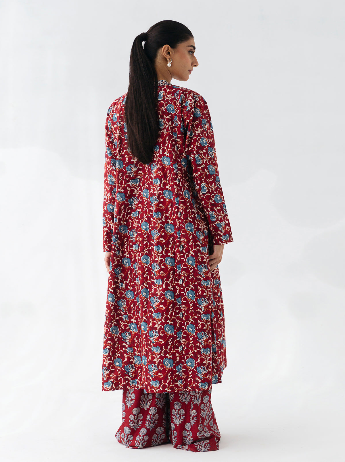 2 PIECE - PRINTED CAMBRIC SUIT - CRAFT CAROUSEL MORBAGH WN_23   