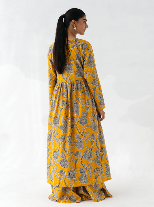 2 PIECE - PRINTED CAMBRIC SUIT - SUNSTRUCK GOLD MORBAGH WN_23   