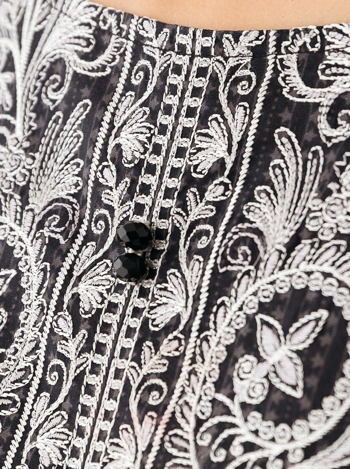 2 PIECE - EMBROIDERED CAMBRIC SUIT - MYSTERY GEM MORBAGH WN_23   