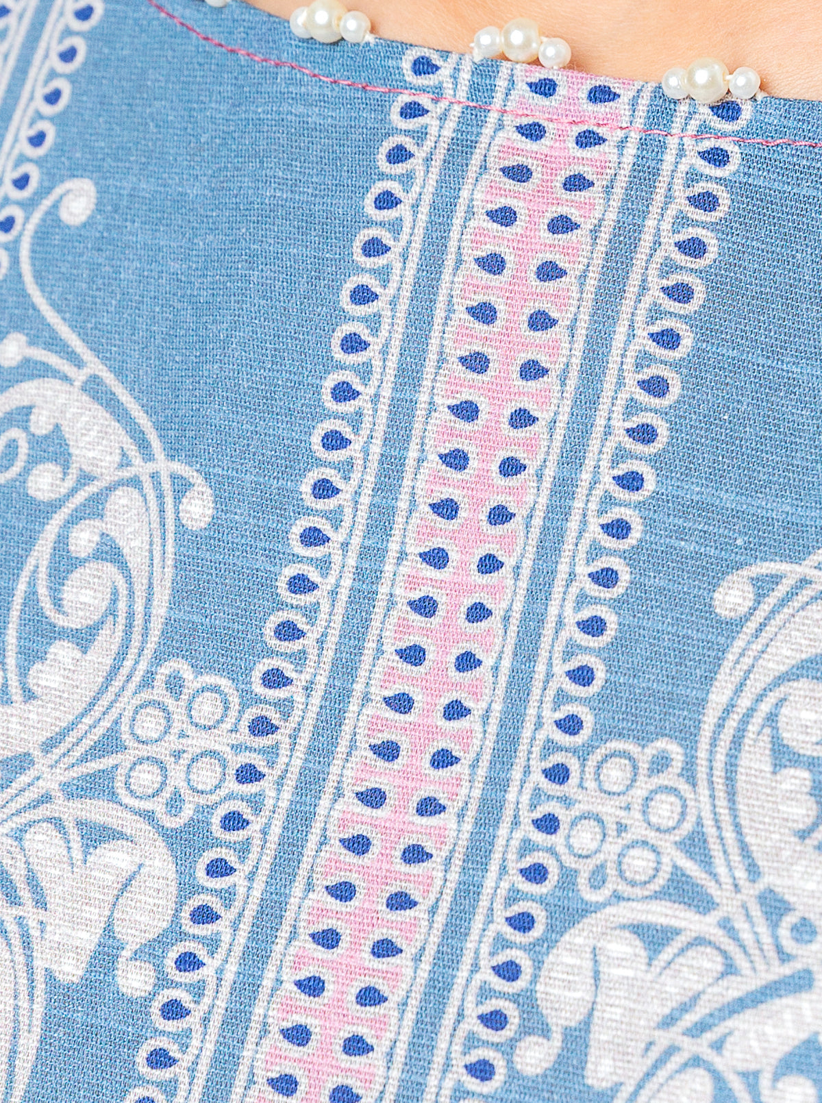 3 PIECE - PRINTED KHADDAR SUIT - ETHEREAL FLORAL MORBAGH WN_23   