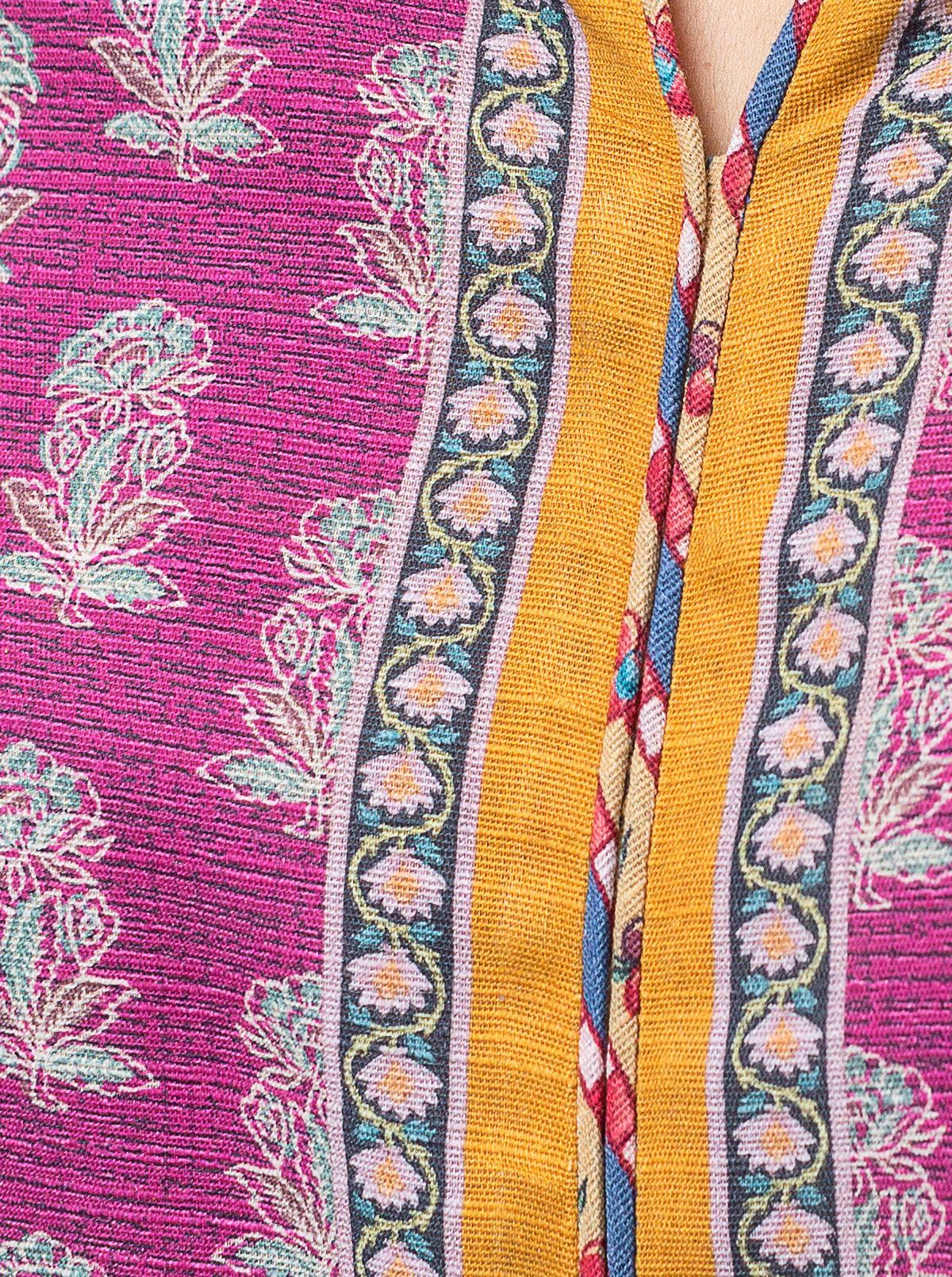 3 PIECE - PRINTED KHADDAR SUIT - MISTY SEA MORBAGH WN_23   