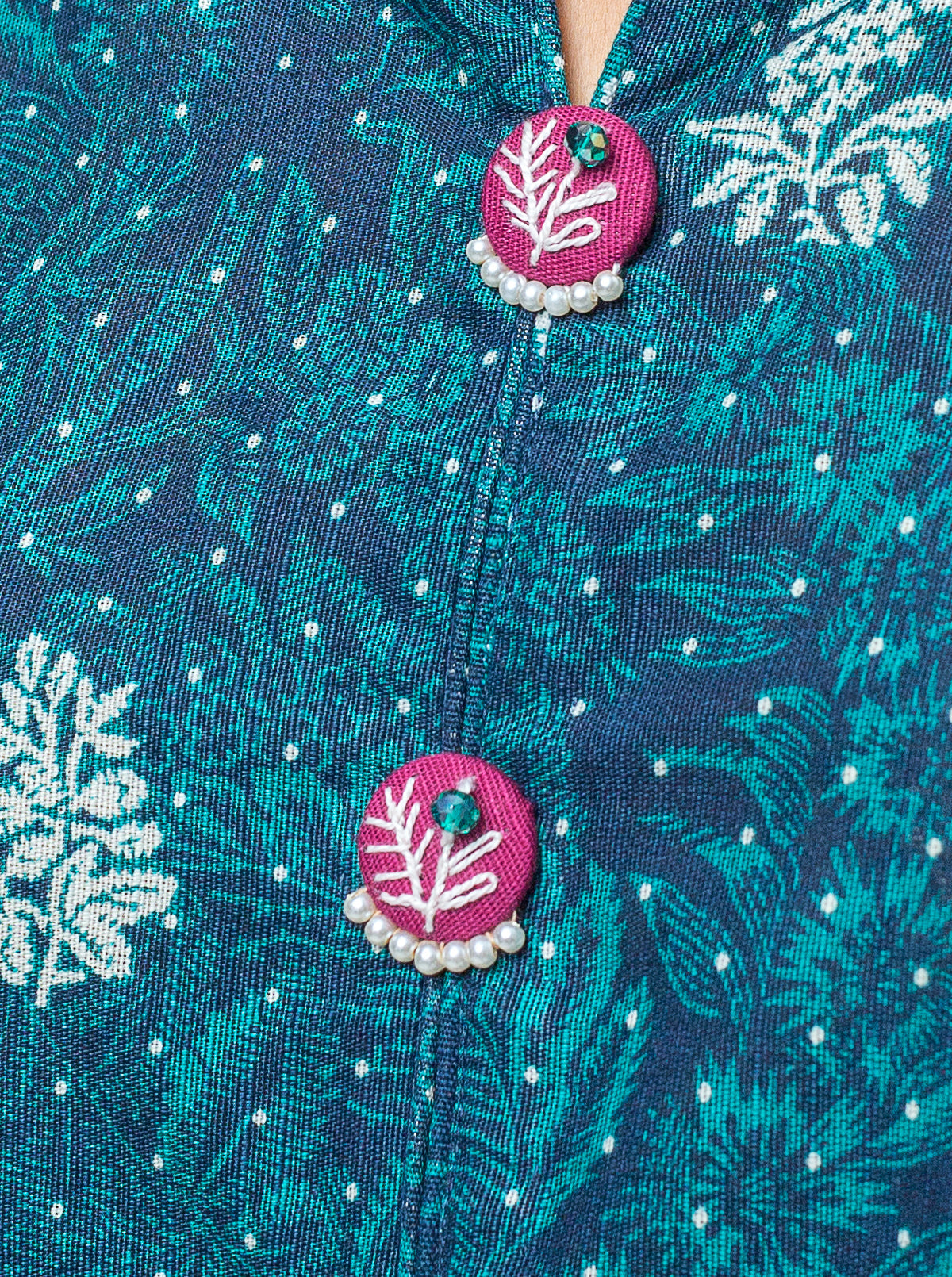 3 PIECE - PRINTED KHADDAR SUIT - MOON SHADOW MORBAGH WN_23   