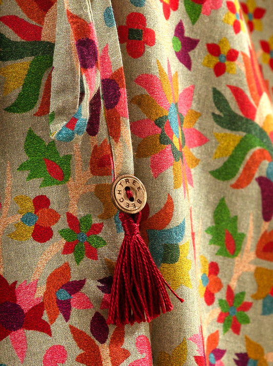 1 PIECE - PRINTED LAWN SHIRT - SUMMER BREEZE MORBAGH SU_22   