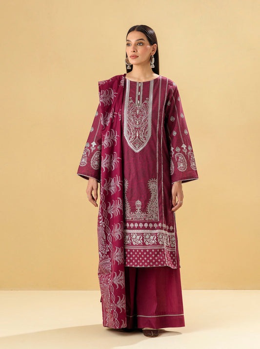 3 PIECE - EMBROIDERED LAWN SUIT - ROCOCO DREAM MORBAGH SU_22   