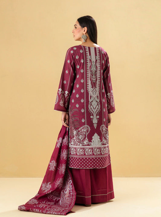 3 PIECE - EMBROIDERED LAWN SUIT - ROCOCO DREAM MORBAGH SU_22   