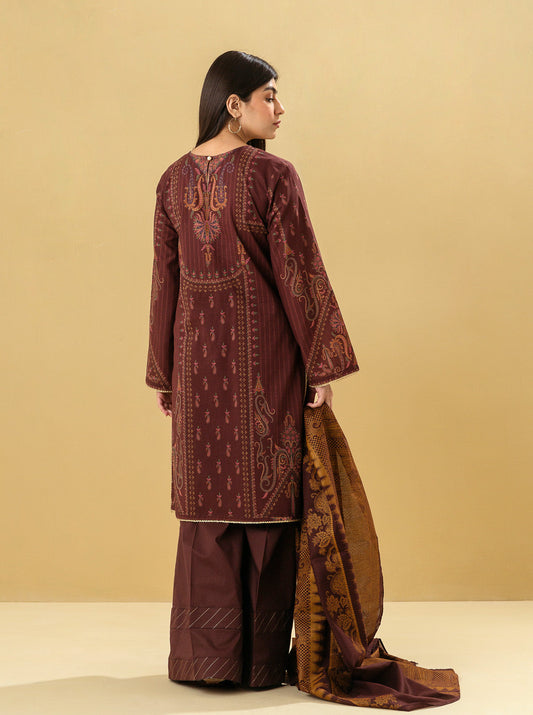 3 PIECE - EMBROIDERED LAWN SUIT - ENCHANTED JEWEL MORBAGH SU_22   