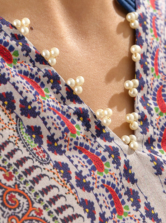 3 PIECE - PRINTED LAWN SUIT - PAISLEY DIVINE MORBAGH SU_22   