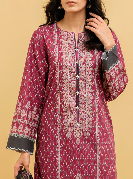 3 PIECE - PRINTED LAWN SUIT - DIVINITY FLORAL MORBAGH SU_22   