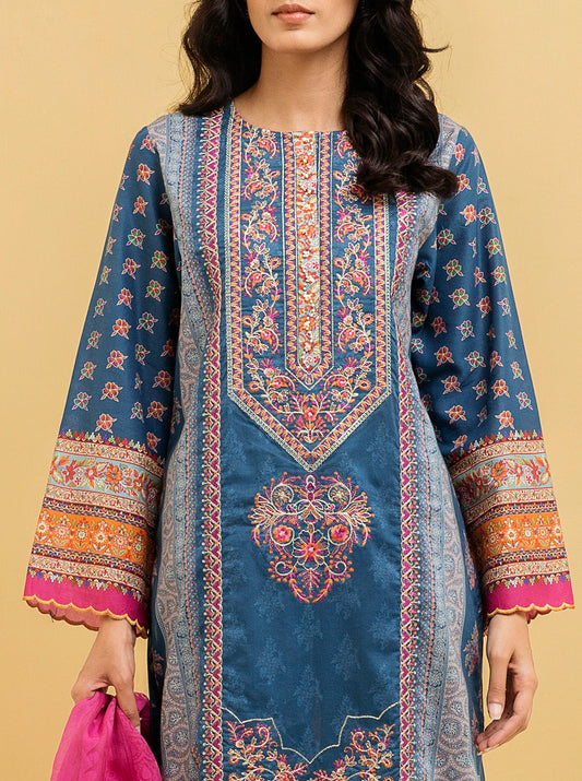 3 PIECE - EMBROIDERED LAWN SUIT - GLAMOUR GLEAM MORBAGH SU_22   