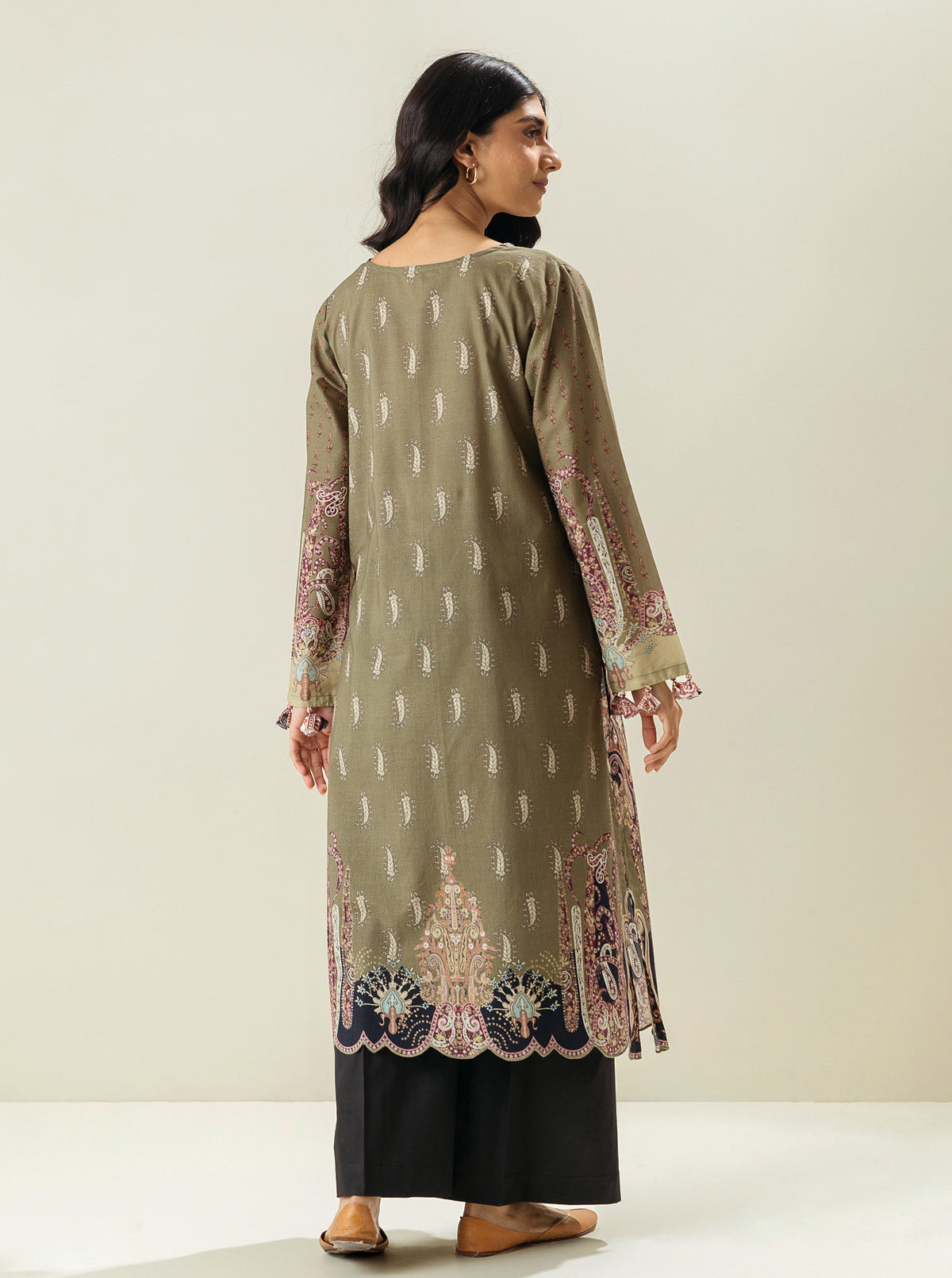 1 PIECE - PRINTED LAWN SHIRT - EXOTIC BLOOM MORBAGH SU_23   