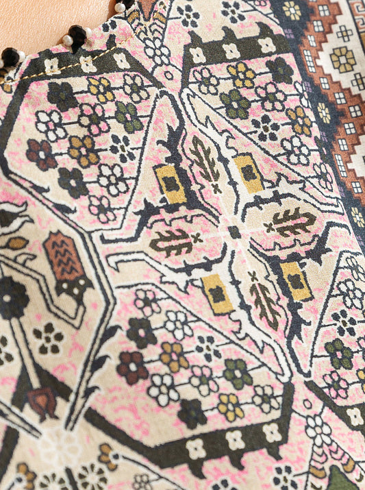 1 PIECE - PRINTED LAWN SHIRT - EMPIRE OF KARUN MORBAGH SU_23   