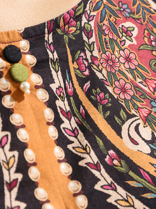 1 PIECE - PRINTED LAWN SHIRT - FLORA SYNC MORBAGH SU_23   