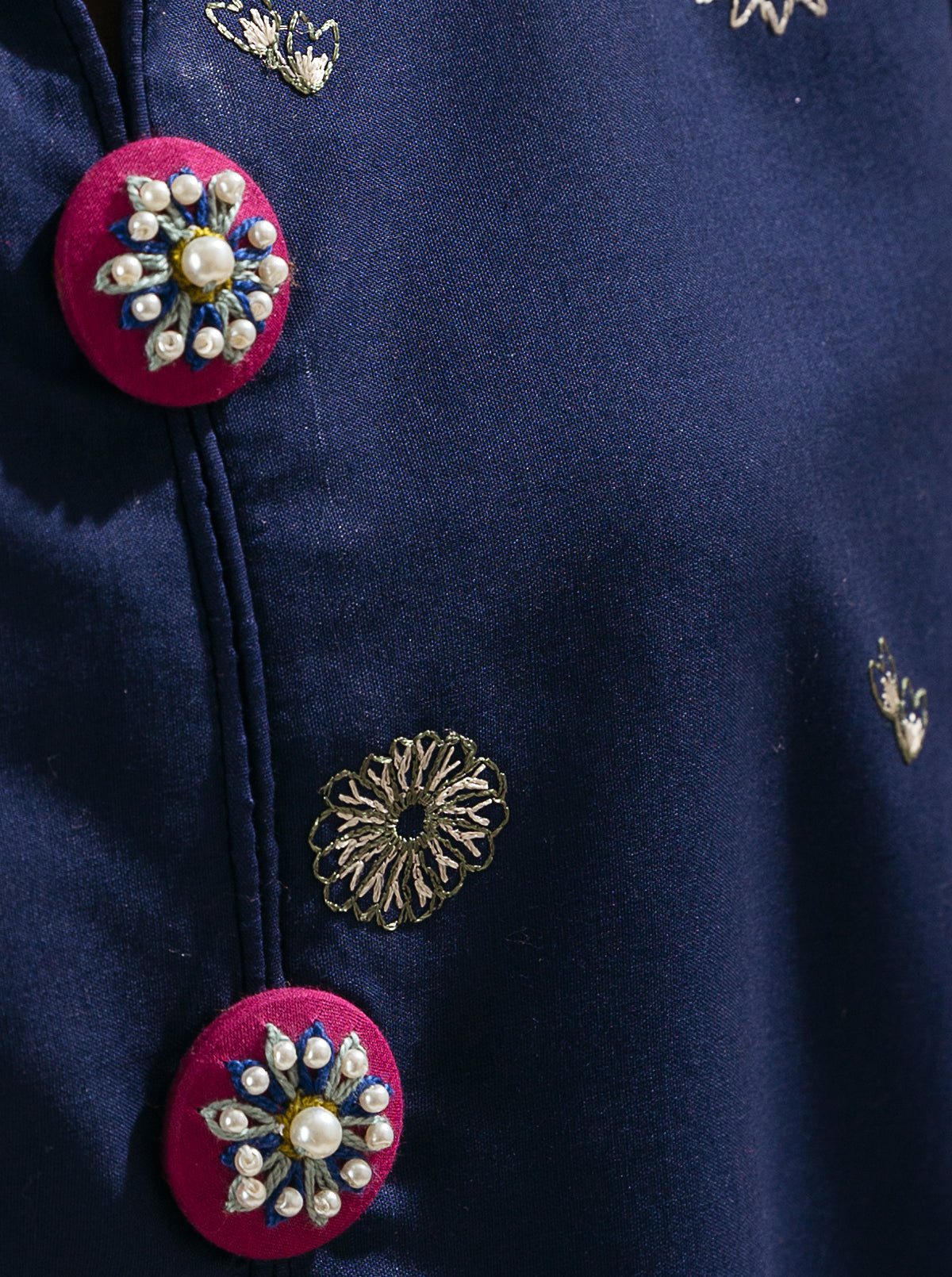 3 PIECE - EMBROIDERED LAWN SUIT - SAPPHIRE DREAM MORBAGH SU_23   