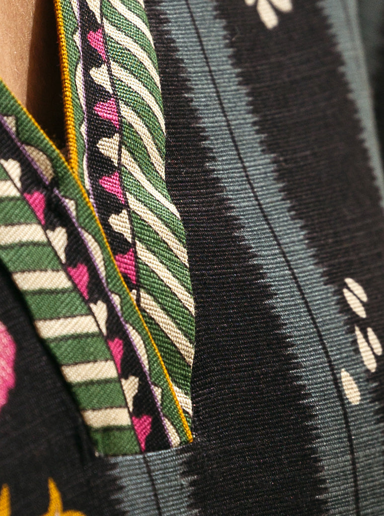 2 PIECE - PRINTED KHADDAR SUIT - MIDNIGHT BLOOM MORBAGH WN_22   