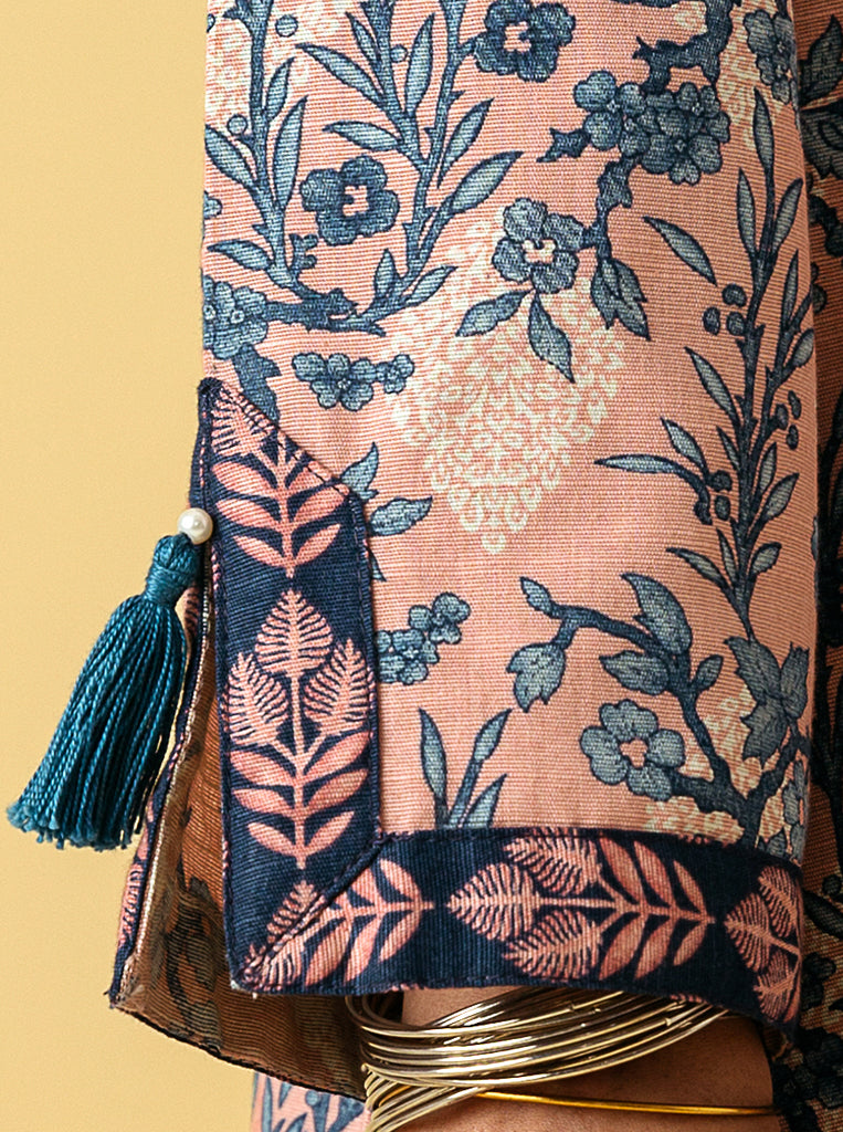 3 PIECE - PRINTED KHADDAR SUIT - CHINOISERIC DREAMS MORBAGH WN_22   