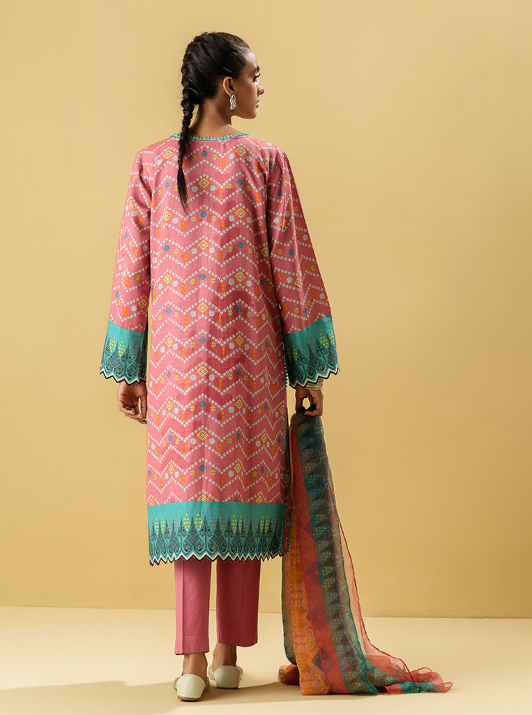 3 PIECE - PRINTED KHADDAR SUIT - REMOSE MORBAGH WN_22   