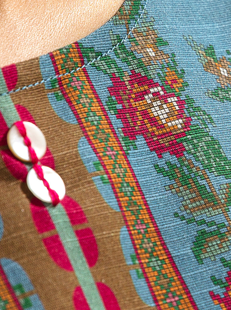 3 PIECE - PRINTED KHADDAR SUIT - GEO FLORA MORBAGH WN_22   