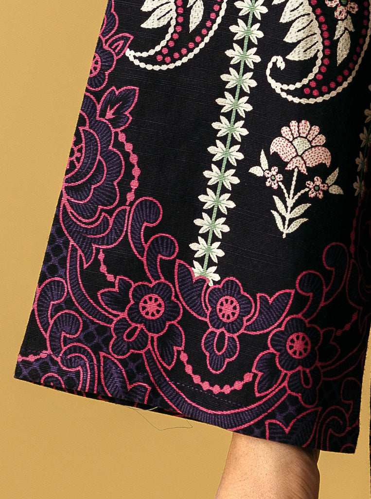 3 PIECE - EMBROIDERED  KHADDAR SUIT - VIOLET TULIP MORBAGH WN_22   