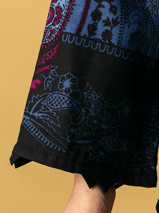 3 PIECE - EMBROIDERED  KHADDAR SUIT - RIVIERA MORBAGH WN_22   