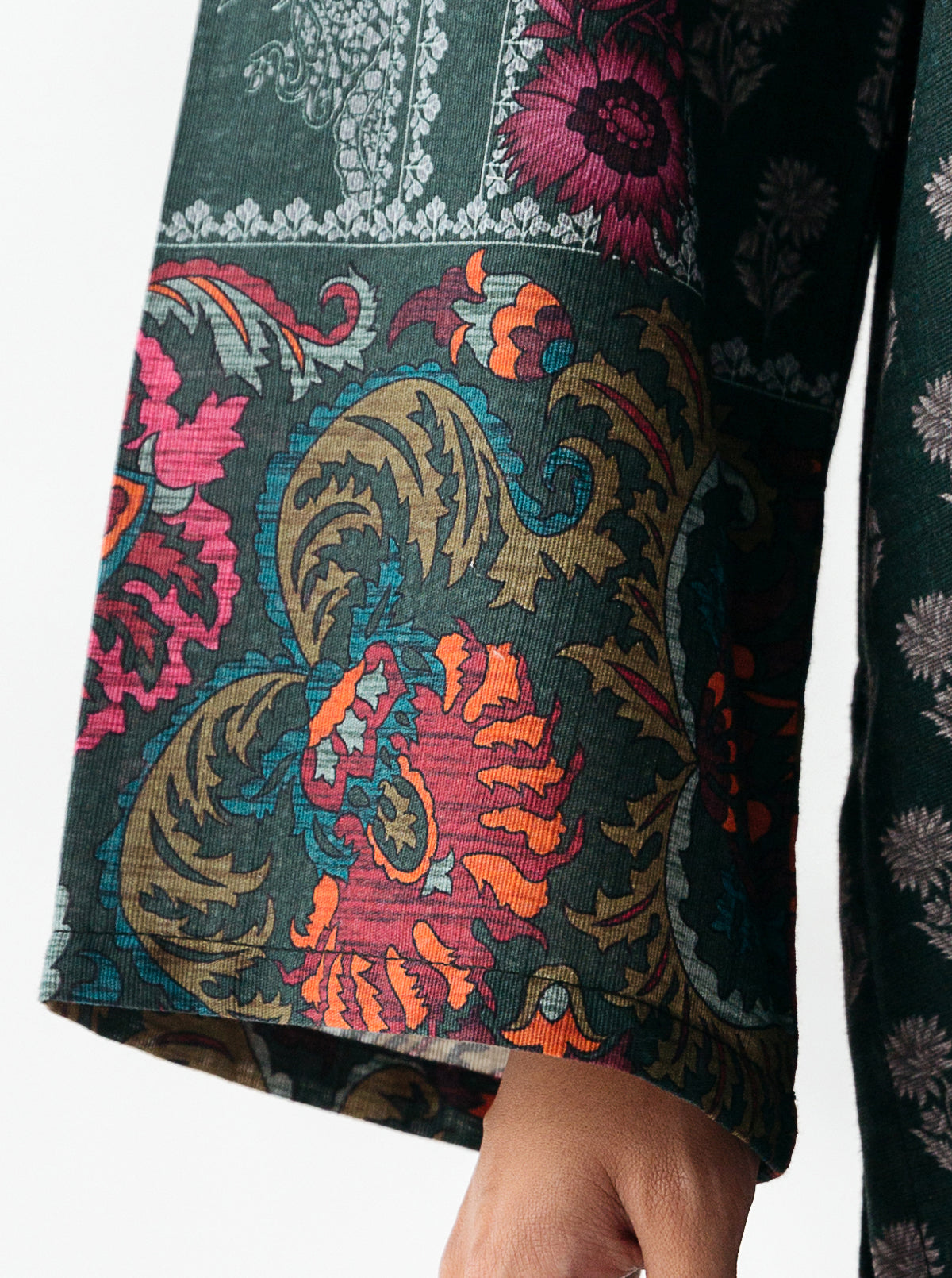 1 PIECE - PRINTED KHADDAR SHIRT - BAYOU BREEZE MORBAGH WN_23   