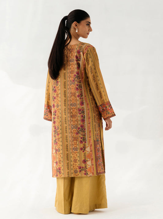2 PIECE - PRINTED KHADDAR SUIT - SPECTRA EYE MORBAGH WN_23   