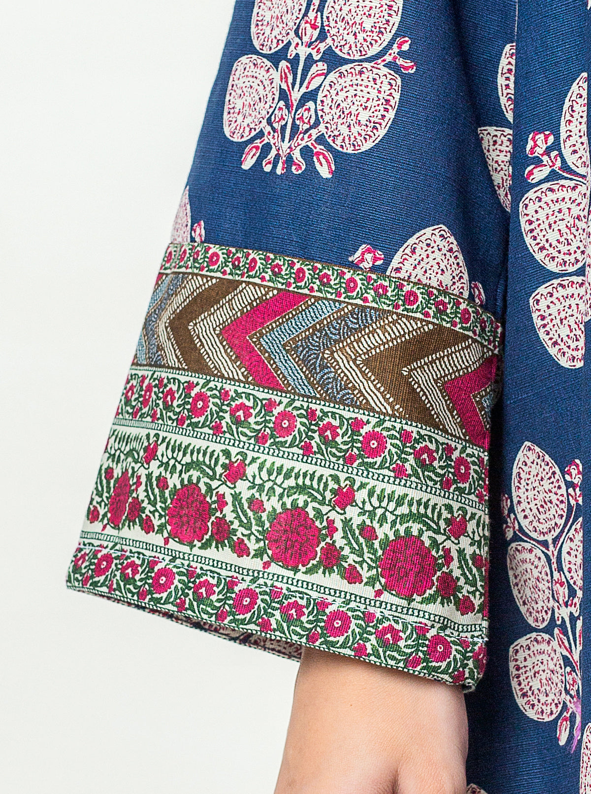 2 PIECE - PRINTED KHADDAR SUIT - MIDNIGHT VALUES MORBAGH WN_23   