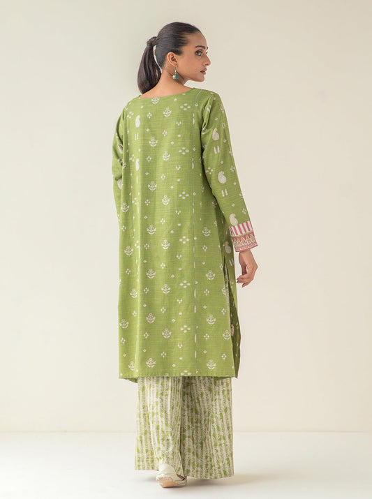 2 PIECE - PRINTED KHADDAR SUIT - MOSSY MAYHEM MORBAGH WN_23   