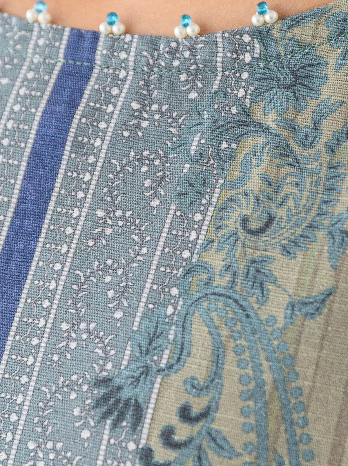 3 PIECE - PRINTED KHADDAR SUIT - MARGARITA MOON MORBAGH WN_23   