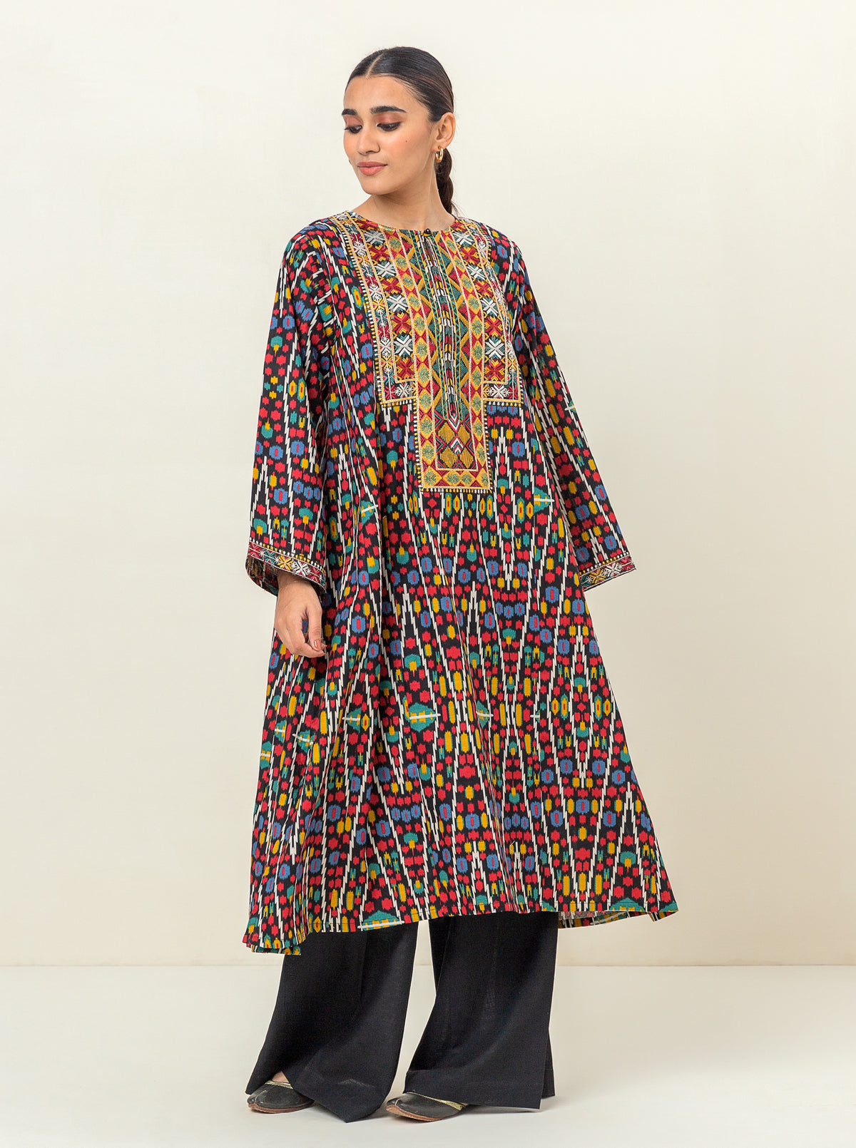 2 PIECE - EMBROIDERED KHADDAR SUIT - MYSTIQUE MISTICA MORBAGH WN_23   