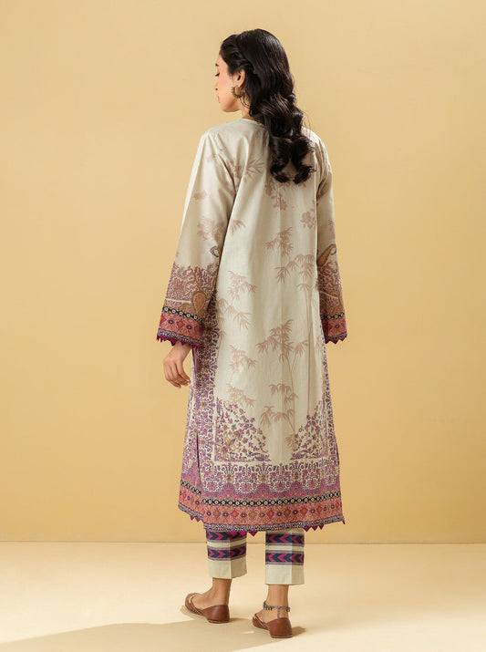 1 PIECE - PRINTED LAWN SHIRT - ETHNIC CRAFT MORBAGH SU_22   