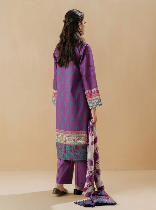 2 PIECE - PRINTED LAWN SUIT - GYPSY GEM MORBAGH SU_22   