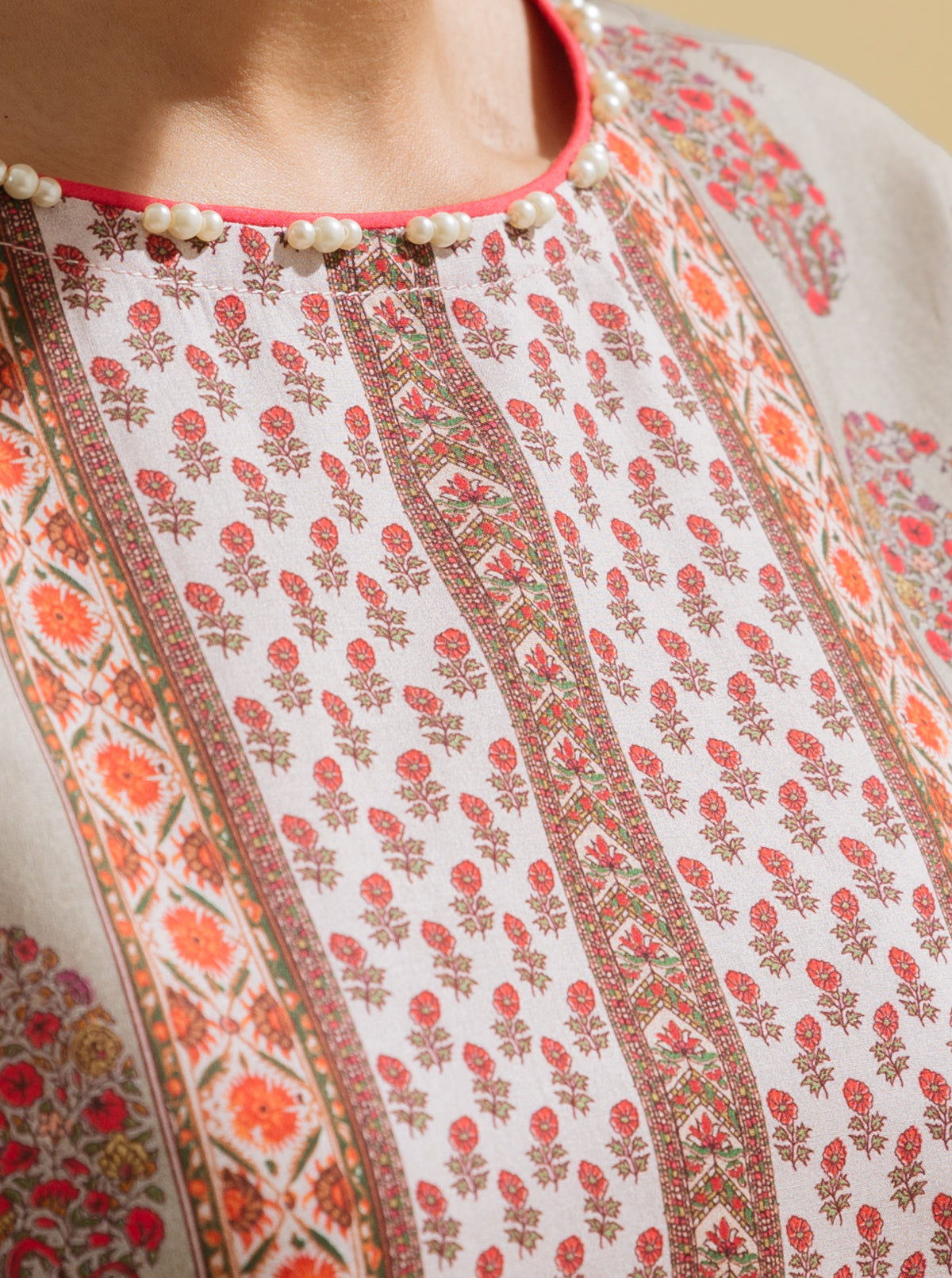 3 PIECE - PRINTED LAWN SUIT - ETHEREAL ESSENCE MORBAGH SU_22   